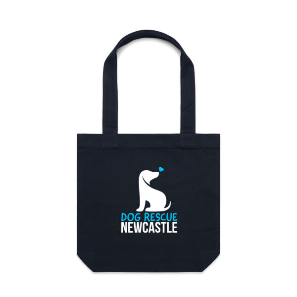 DRN Logo Canvas Tote Bag Thumbnail