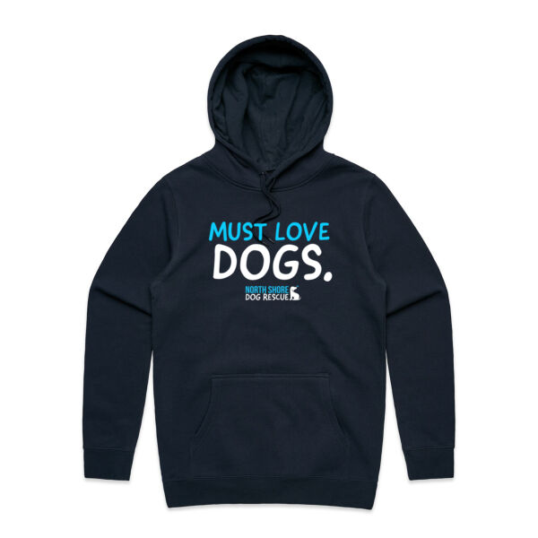 NSDR Must love dogs Unisex Hoodie Thumbnail