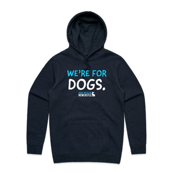 DRN We're for dogs. Unisex Hoodie Thumbnail