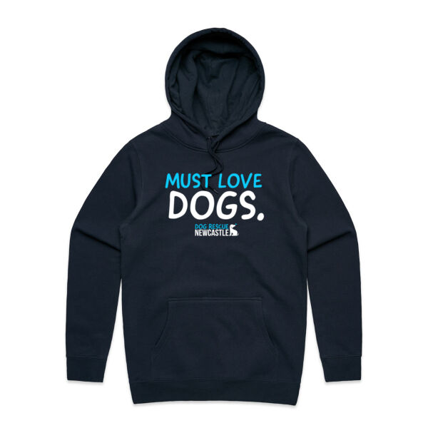 DRN Must love dogs. Unisex Hoodie Thumbnail