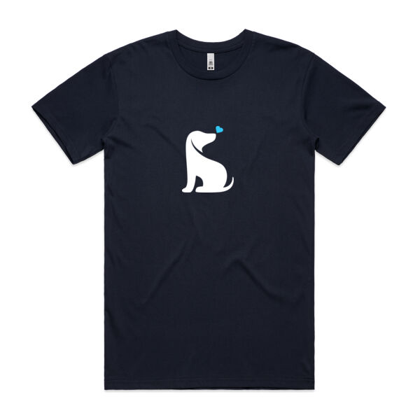 Dog Icon Mens T-Shirt Thumbnail