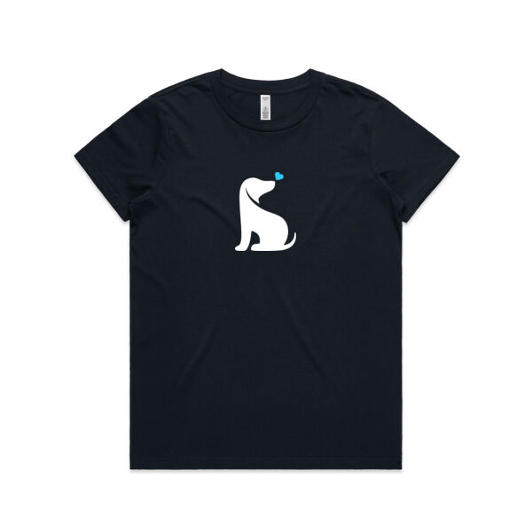 Dog Icon Womens T-Shirt Thumbnail