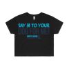 Wo's Classic Crop Tee Thumbnail
